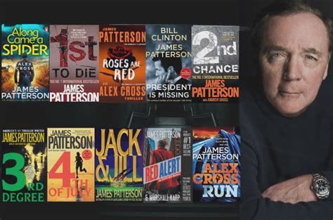 does james patterson write his own books? does he need help from others?